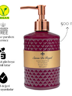 Luxury Vegan Sıvı Sabun Baroque Pearl 500 ml
